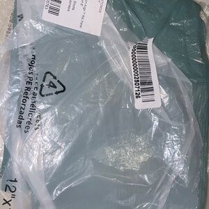 Lululemon Align Ribbed Panel High-Rise Short 8" Tidewater Teal Green Blue Size 6